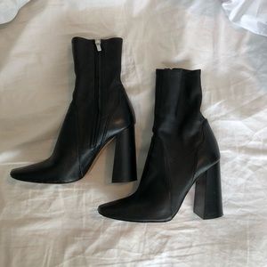 ZARA Genuine Leather Boots